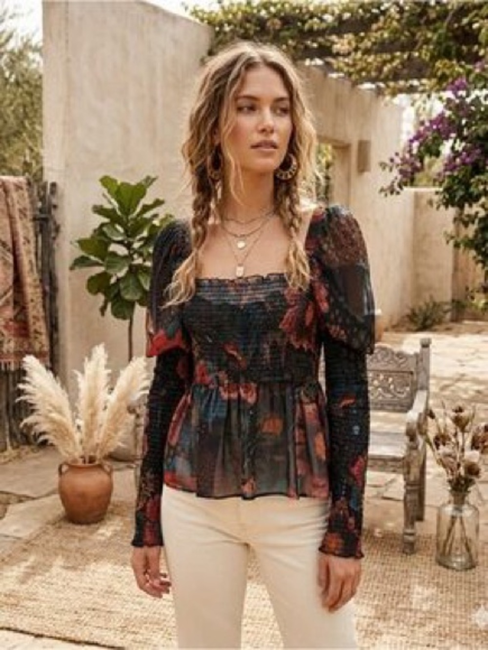 Farm Rio Blouse - Size XS